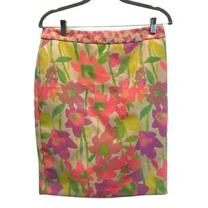 🌸 Trina Turk Floral Pencil Skirt - Size 4